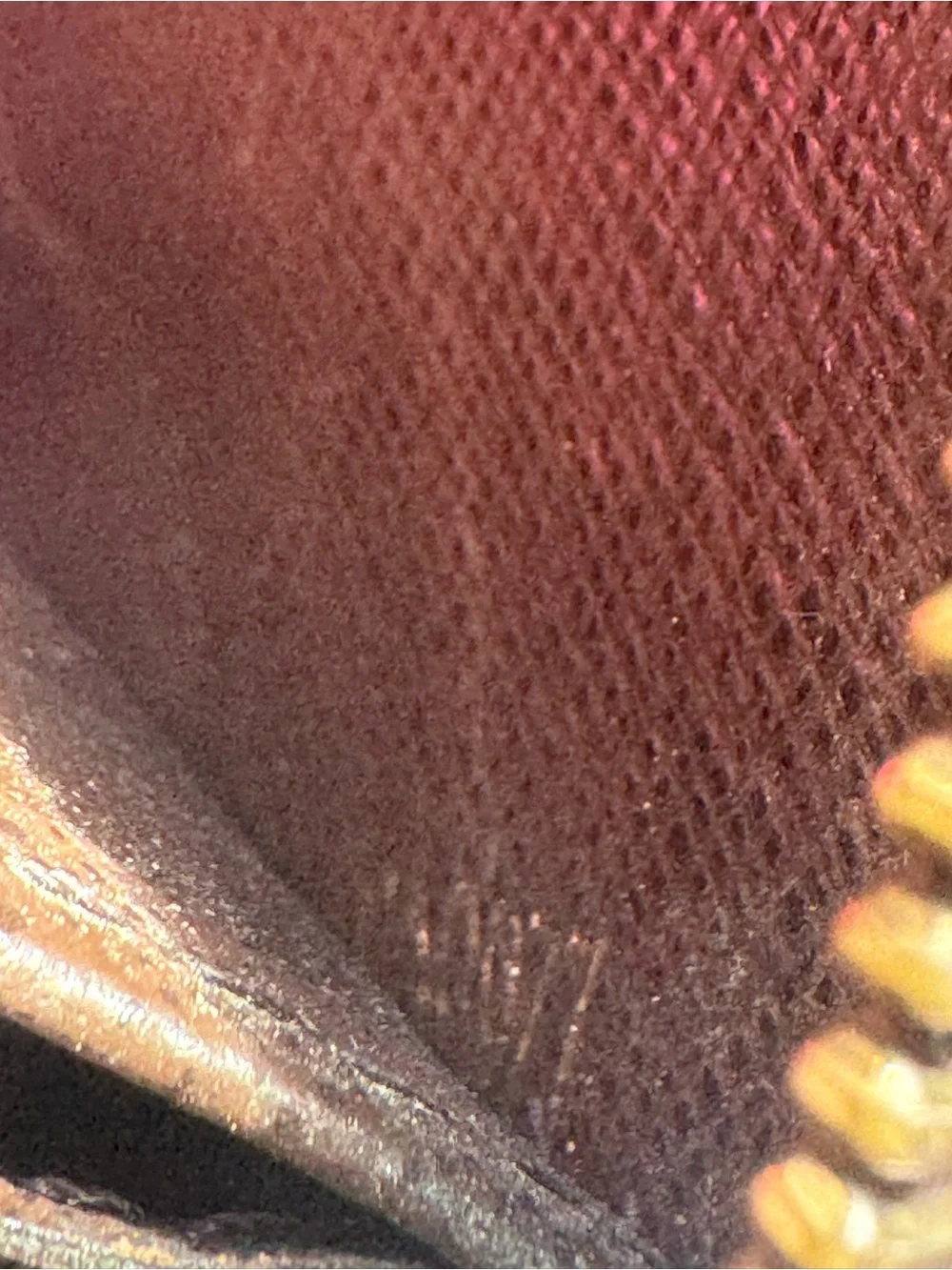Louis Vuitton MiniLin Canvas Zip Wallet in Brown